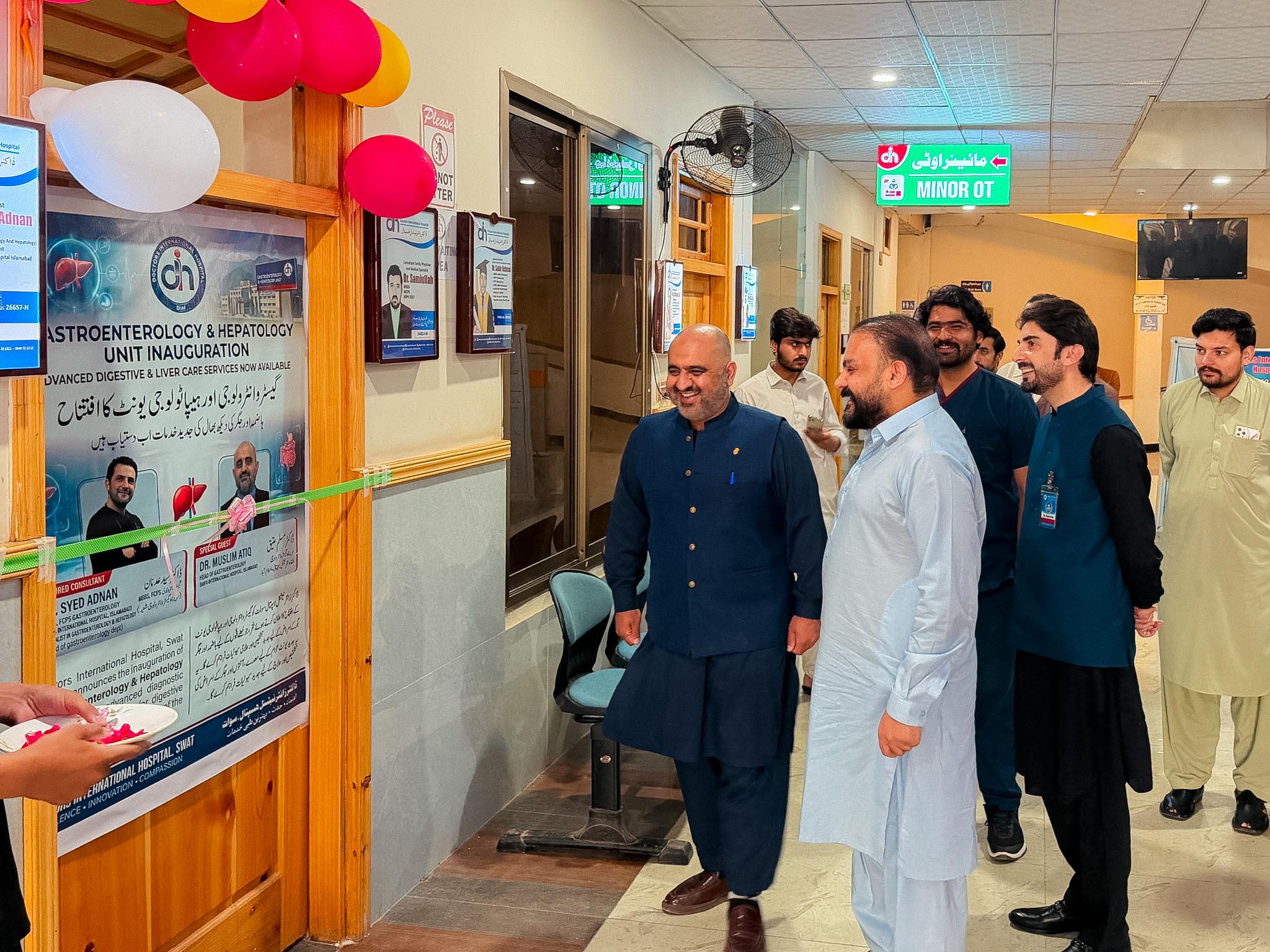 occasional of opening of gastroenterology department